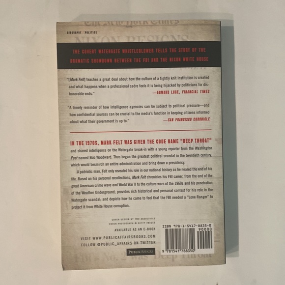 Book Mark Felt the Man Who Brought Down the White House now Major motion picture - Picture 2 of 7